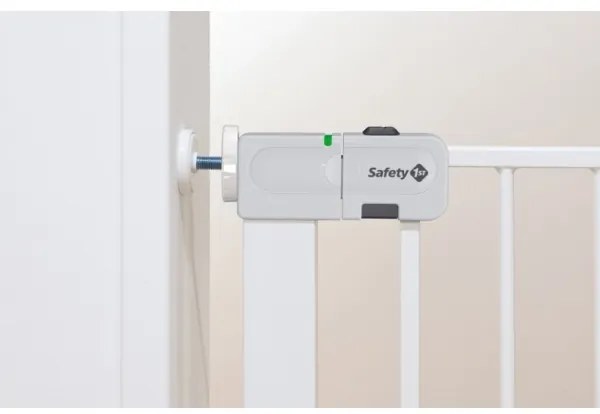 Safety 1st - Bezpečnostná zábrana AUTO CLOSE biela