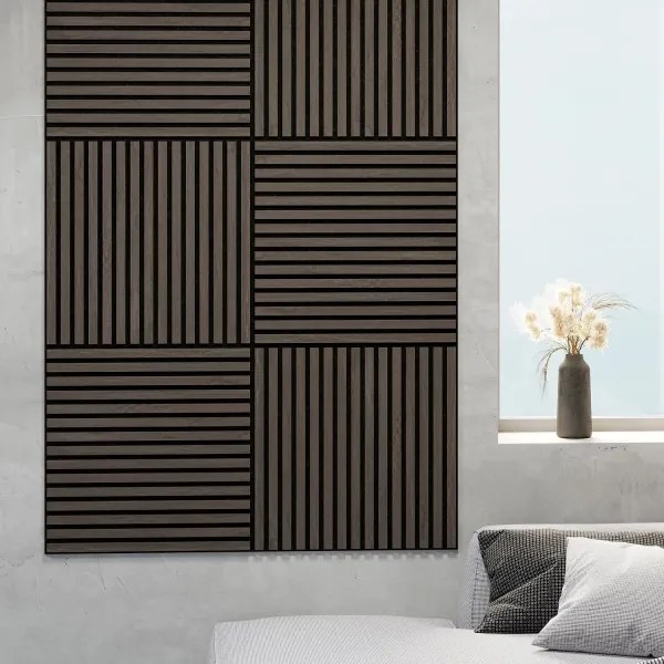 ADA 4x akustický obkladový panel DANVIKEN 60x60 cm orech