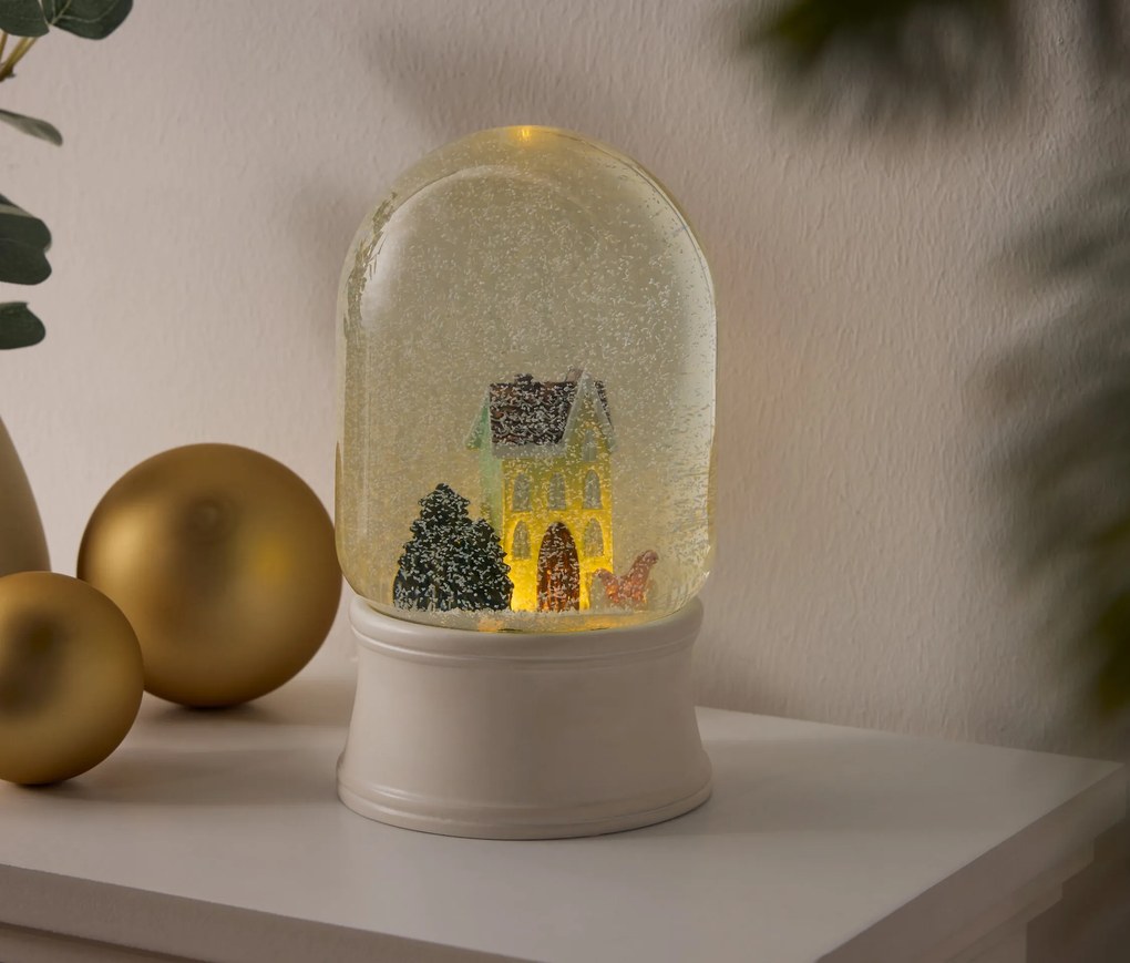 Snehová guľa s LED, veľká