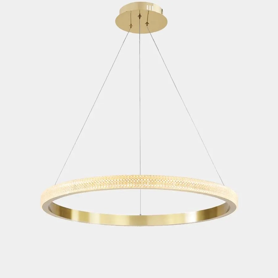 Toolight Toolight, LED stropné svietidlo 23W APP1510-CP, zlatá lesklá, OSW-05471