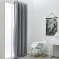 Závesy, záclony, rolety Today Rideau Occultant 140/240 Polyester TODAY Essential Acier