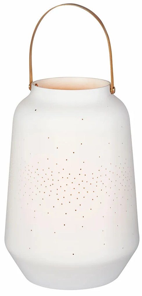 Räder Biela porcelánová LAMPA veľ. XL (30 cm)