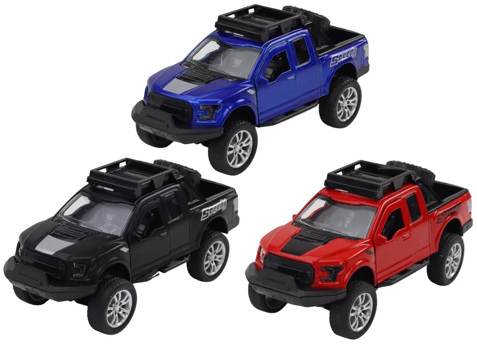 LEAN TOYS Terénne auto hliníkové