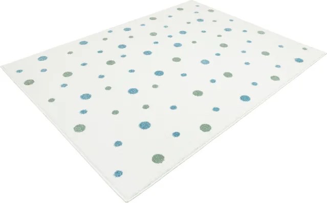 Koberec Lima 9581A krémový / modrý