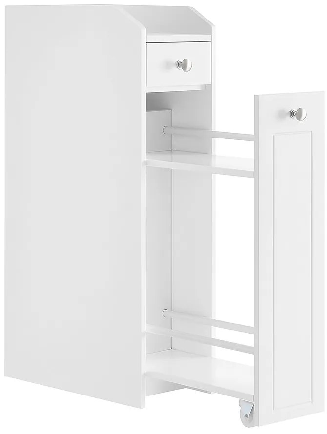 Úzka skrinka na kozmetiku