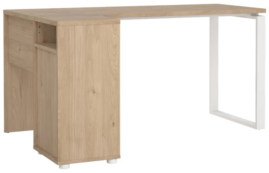 Pracovný stôl s doskou v dubovom dekore 100x150 cm Sign – Tvilum