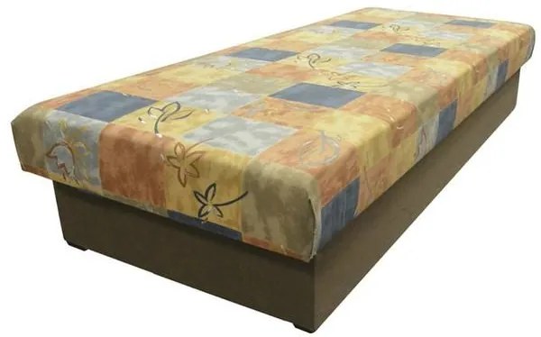 Sconto Váľanda TWISTER hnedá/viacfarebná, 80x190 cm