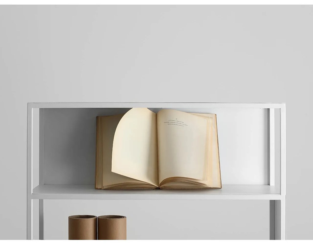 Biela Knižnica Hyller 100 × 35 × 180 cm CUSTOMFORM
