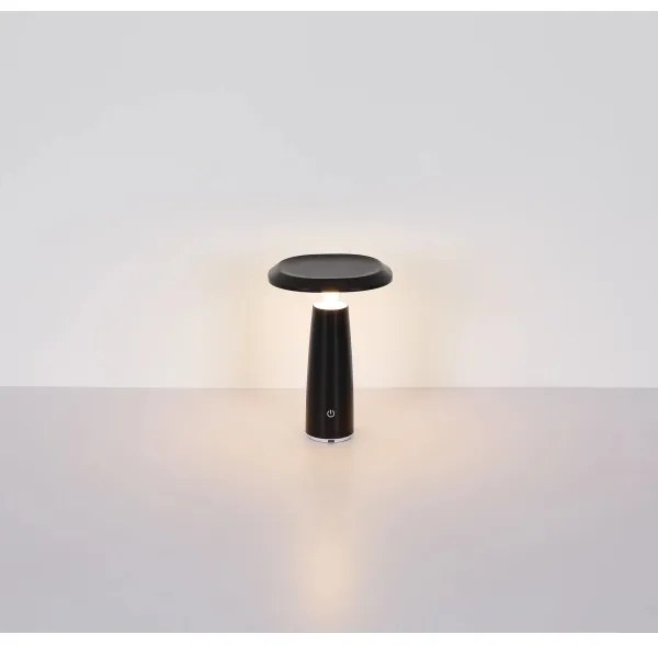 Globo 21022 - LED Stmiev. nabíjacia stolná lampa BOWIE LED/1,2W/3,7V 1500mAh 3000K