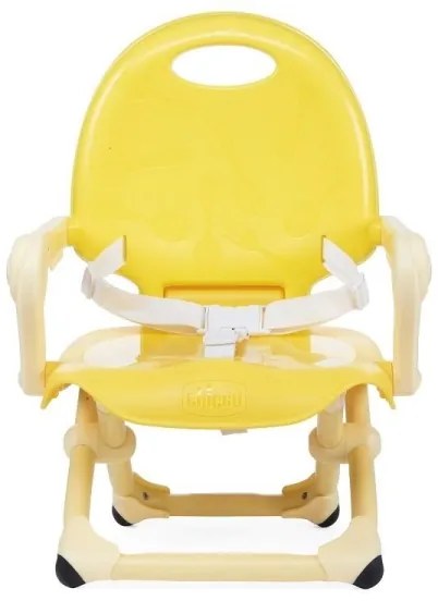 Chicco - Detský prenosný podsedák na stoličku POCKET SNACK žltá
