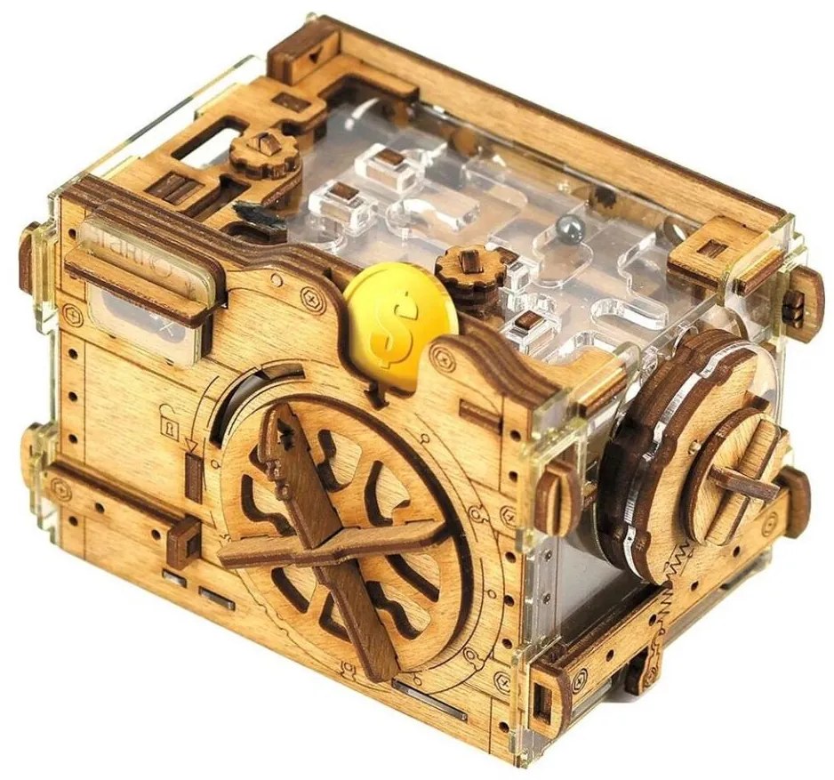 iDventure - Drevený hlavolam A-maze-ing trezor