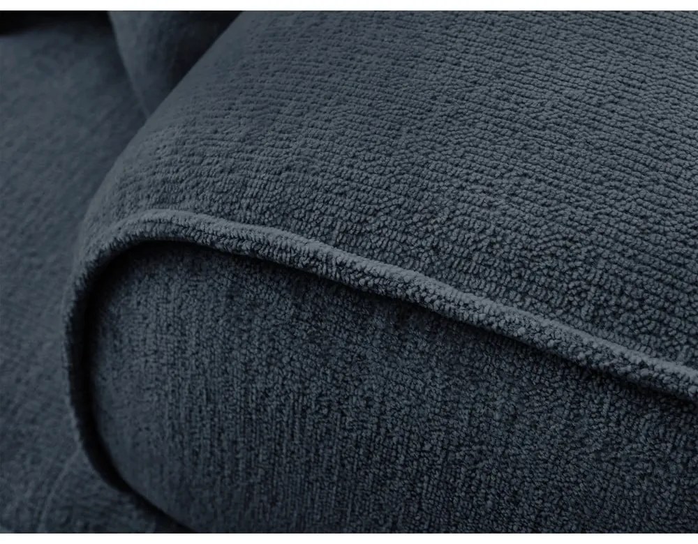 Tmavomodrá ženilková pohovka 237 cm Whesley – Bobochic Paris