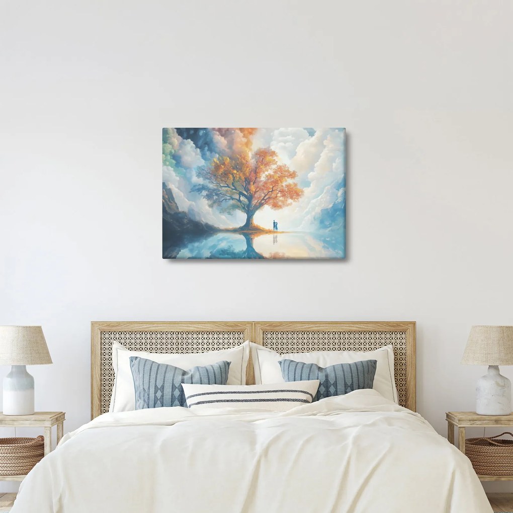 Obraz – Strom života a lásky (70x50 cm)