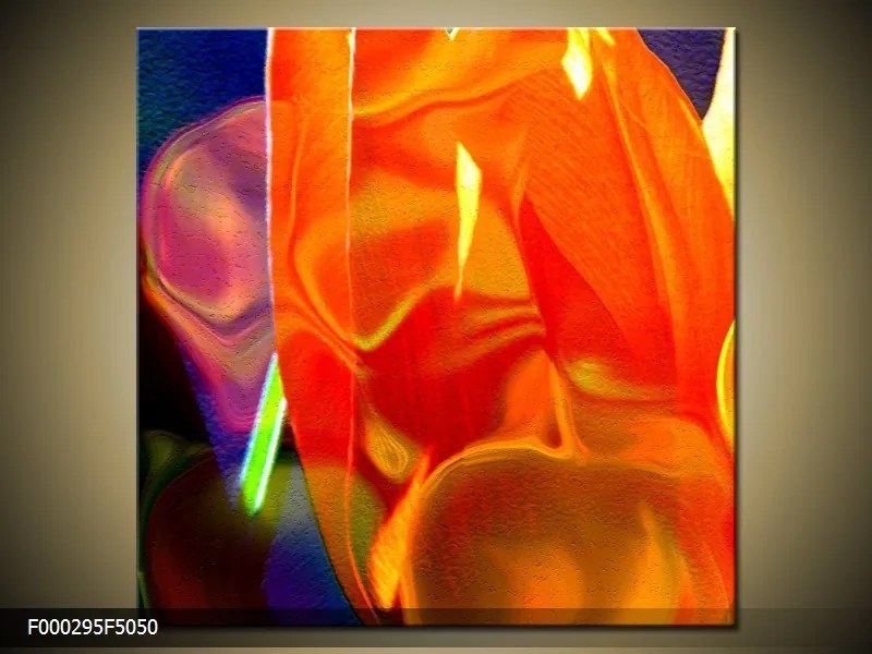 Obraz na plátne Tulipánové mámenie, Štvorec 50x50cm 33.68 €