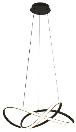 LED Stmievateľný luster na lanku LED/85W/230V 3000-6500K + diaľkové ovládanie