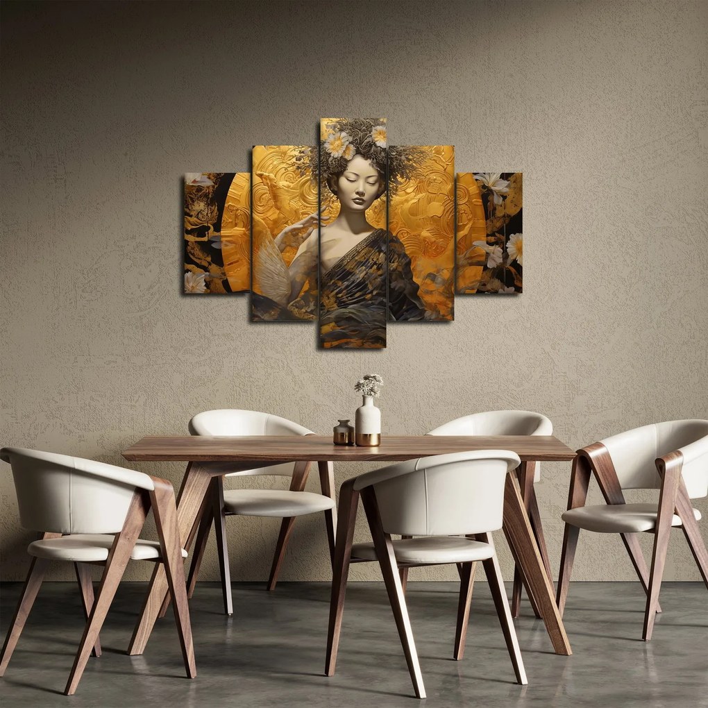 Obraz - Japonská dáma (150x105 cm)
