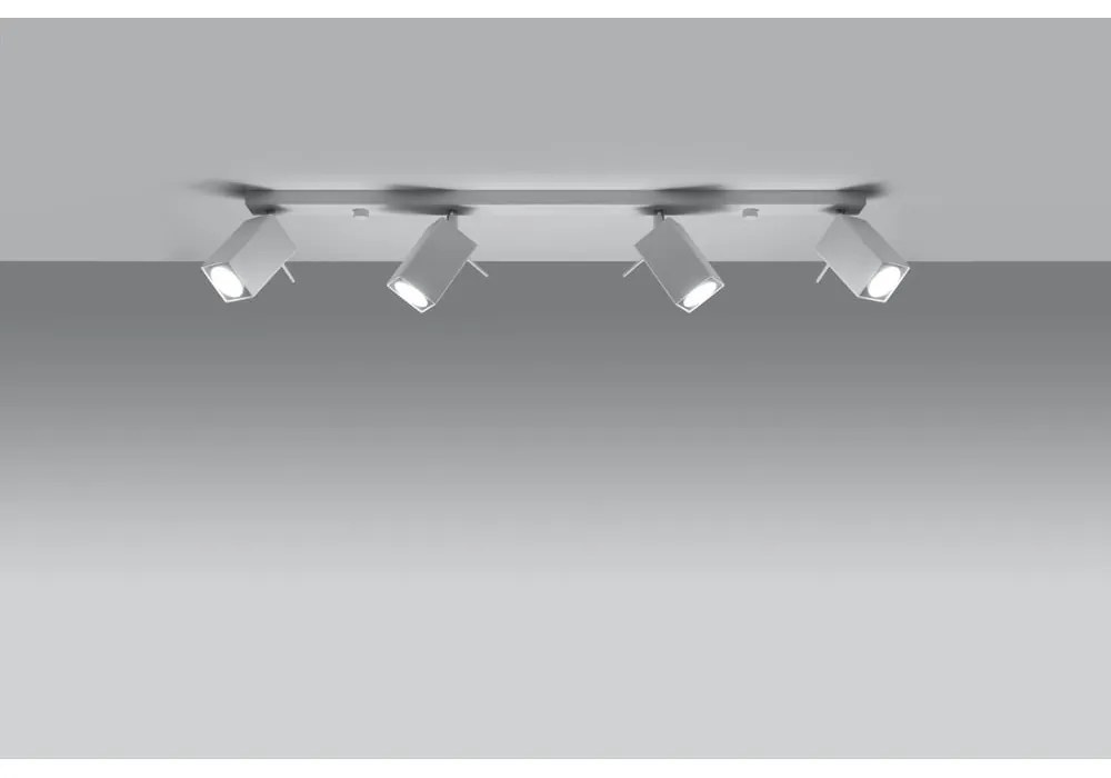 Biele stropné svietidlo Sollux Toscana