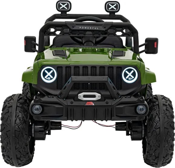 Elektrické autíčko OFF ROAD Speed zelené