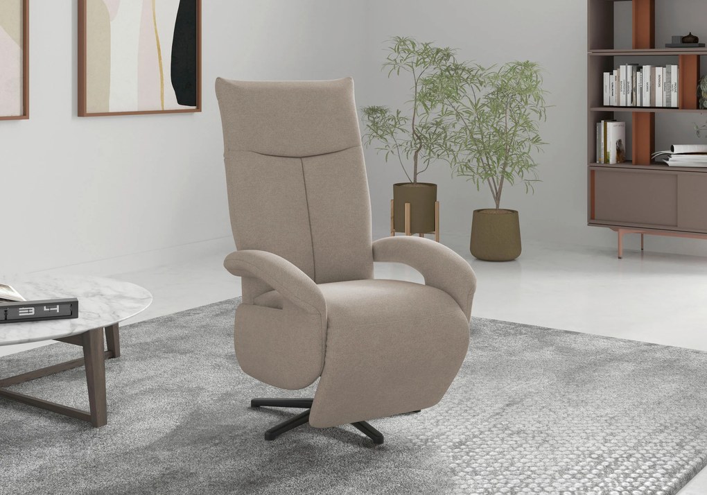 XXXLutz RELAXAČNÉ KRESLO, textil, béžová Sit & More - Online Only obývacie izby - 00014401853R