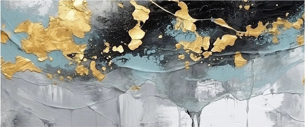 Obraz - Abstrakcia (120x50 cm)