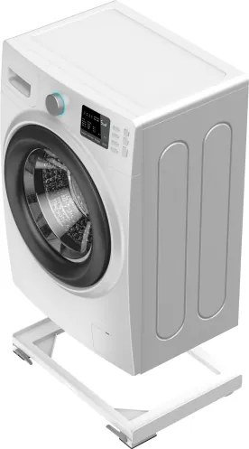 Meliconi 656149 -Antivibračná podložka pod práčku s výsuvnými kolieskami 47 cm biela