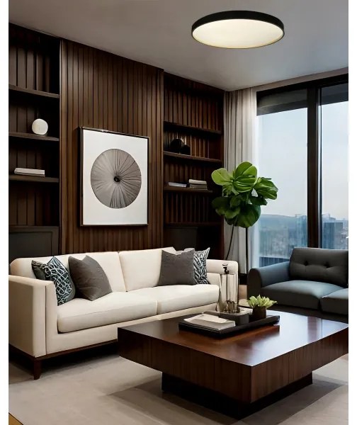 LED Stmievateľné stropné svietidlo EBRO LED/36W/230V 2700-6500K + diaľkové ovládanie