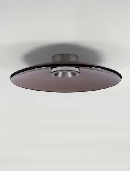 LED stmievateľné nikel moderné stropné svietidlo Esti