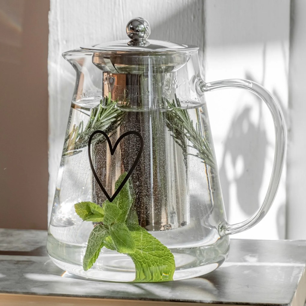 Eulenschnitt Čajová kanvica so sitkom Heart 1,2 l