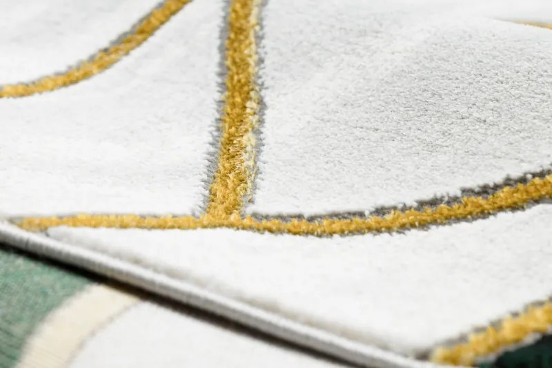 Kusový koberec Emerald 1015 green and gold kruh, 120x120 (priemer) kruh, zelená, obývacia izba, Dywany Łuszczów