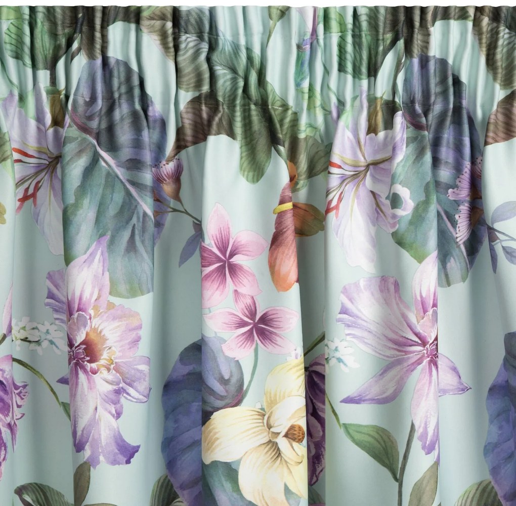 ZATEMŇOVACÍ ZÁVES NA PÁSKE ALIA 140X270 CM VZOROVANÁ