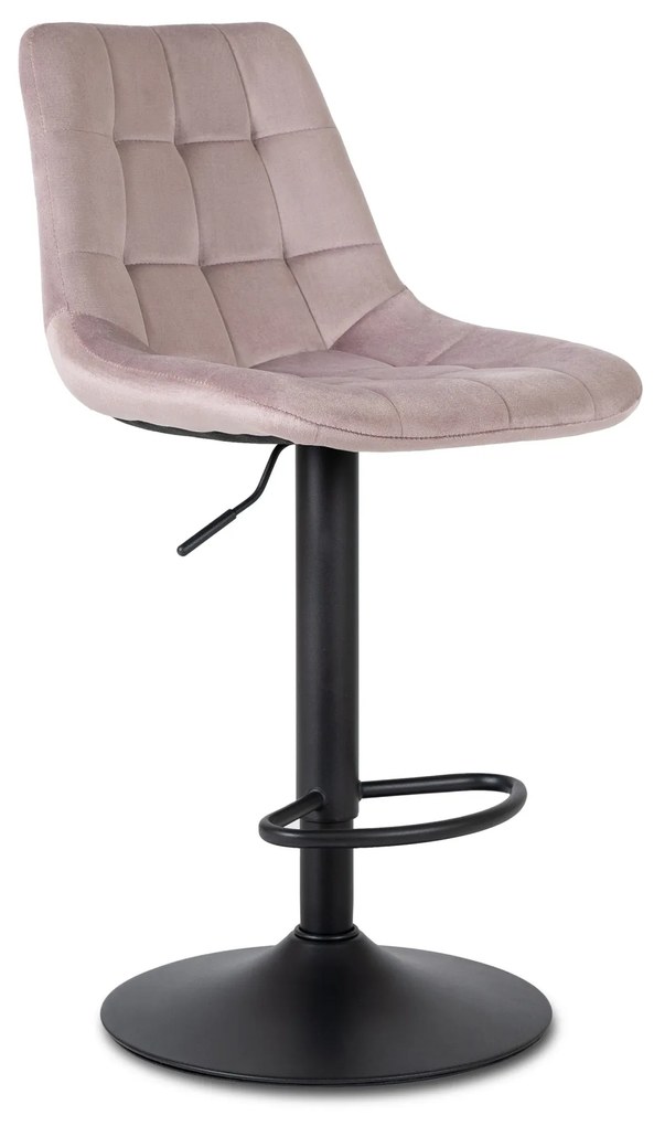 Barová židle Arcos růžová/černá