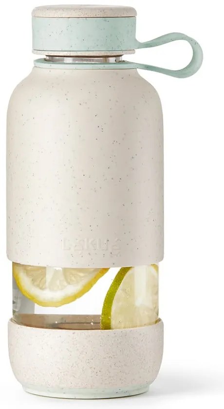 Krémová cestovná sklenená fľaša 500 ml To Go Organic – Lékué