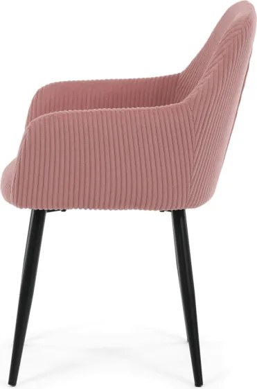 Jedálenská stolička ružová DCH-V4009 PINK6