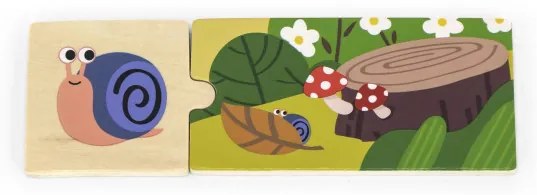 Drevené puzzle Viga 44675 môj domov
