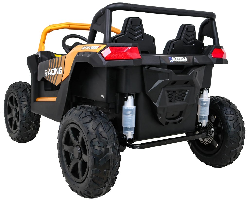 RAMIZ ELEKTRICKÉ AUTÍČKO BUGINA Elektrická bugina ATV STRONG Racing 4x4 Buggy Zlatá 180 W, 24V, 24V14Ah, 2023