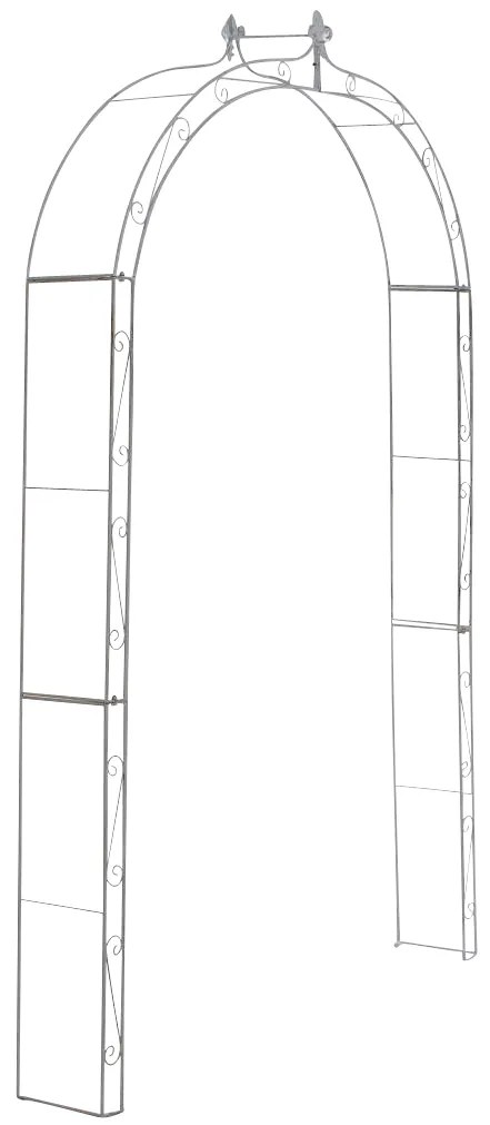 Oblúk na ruže Hana - Biela antik