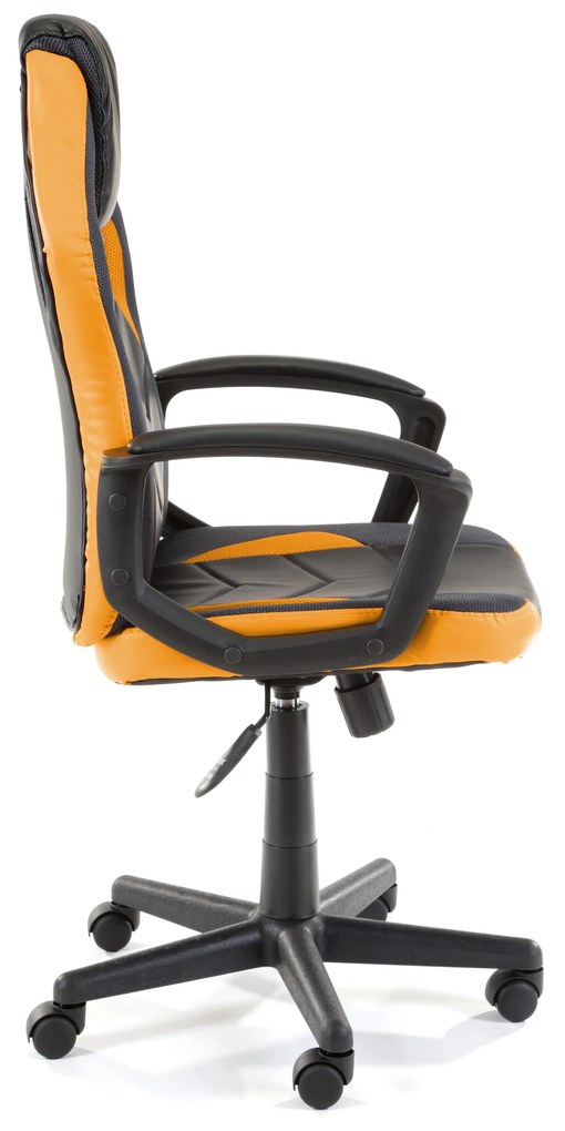 Kancelárska/herná stolička Fiero (oranžová). Vlastná spoľahlivá doprava až k Vám domov. 1071060