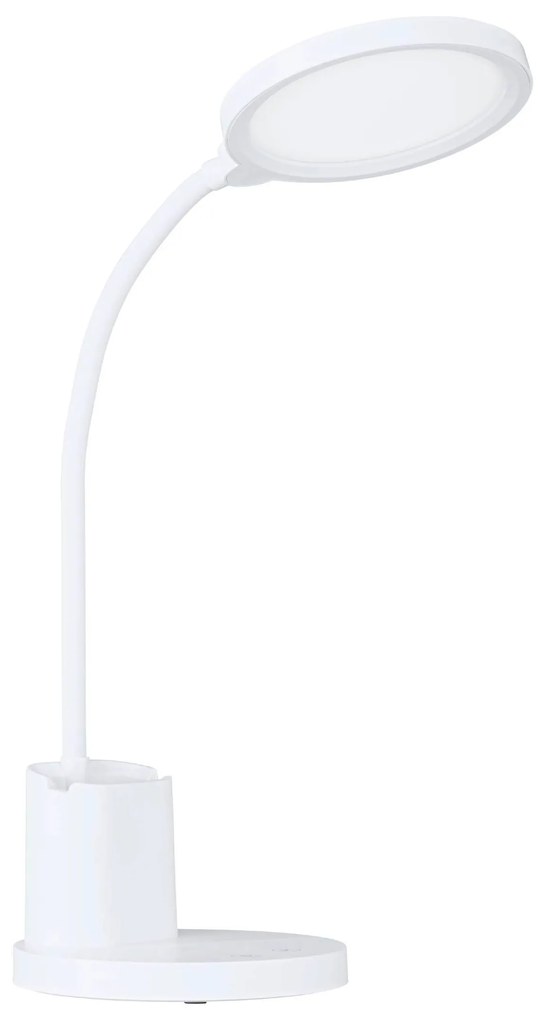EGLO LED nabíjacia stolná lampa BROLINI, 2,1W, teplá-studená biela, biela