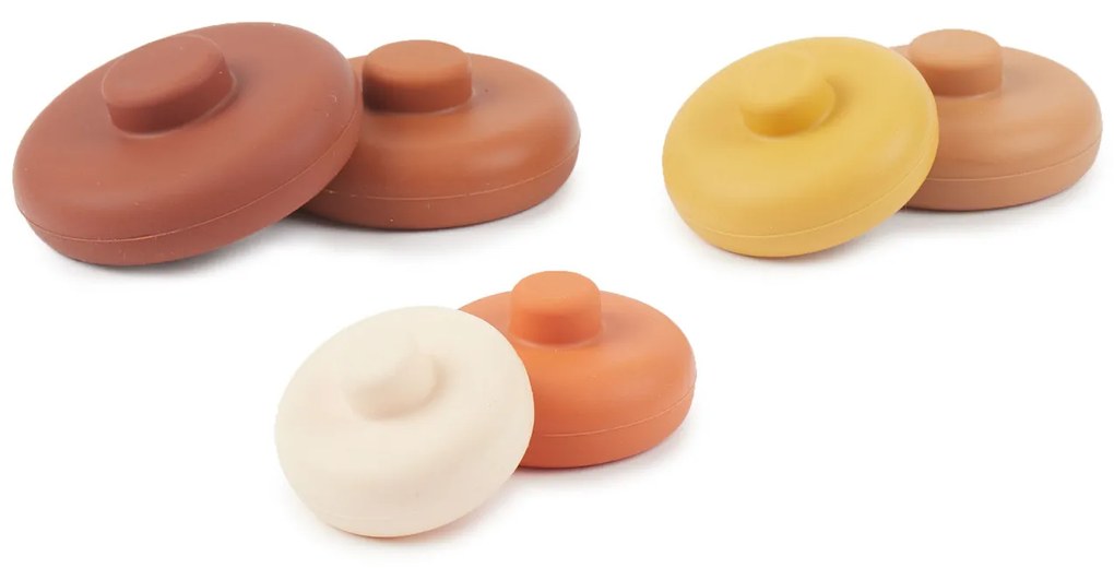 Bieco - Silikónová stohovacia veža - Chocolate Bliss