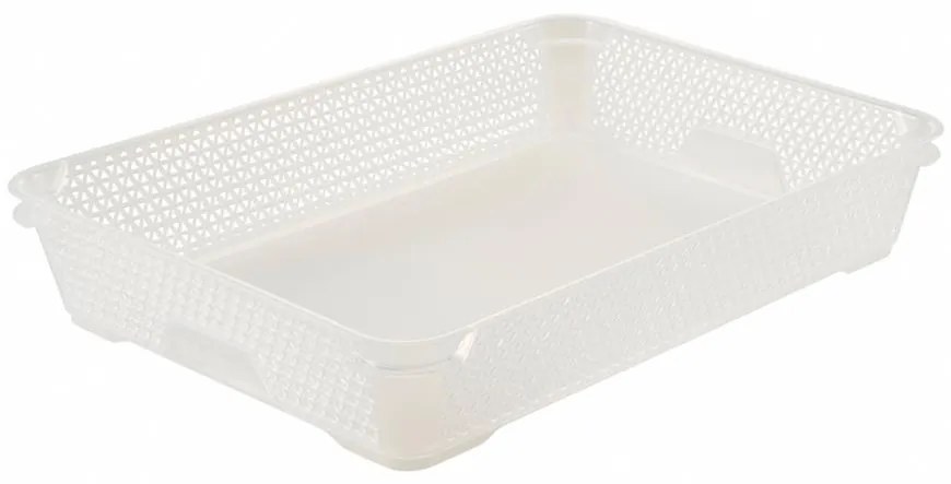 Košík A4 prírodný (priehľadný) 36x26,5x7