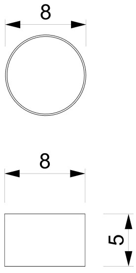 Bodové svietidlo DIXIE 1xGX53/11W/230V ružová