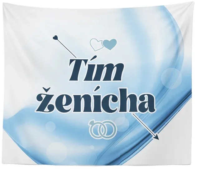 Sablio Deka Tím ženícha: 150x120 cm