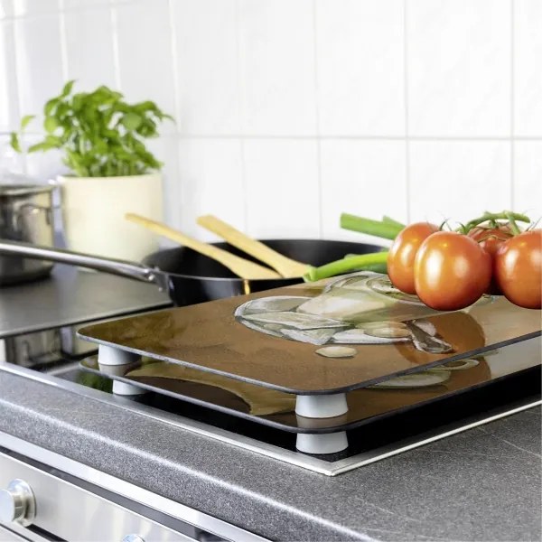 WENKO 2521280100 - Poťah na dosku 52x30 cm pestrofarebný/šedý/priehľadný