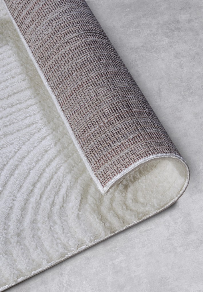 ELLE Decoration, Behúň Gallery 106092 Cream z kolekcie Elle, 80x240, biela, obývacia izba