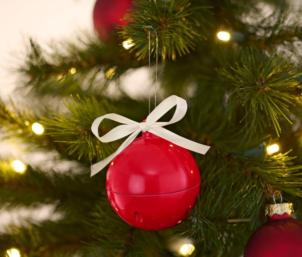 Spievajúca vianočná guľa