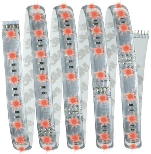 Paulmann 70674 -LED RGB/22W Stmievateľný pásik MAXLED 1,5 m 230V+dálkové ovládanie