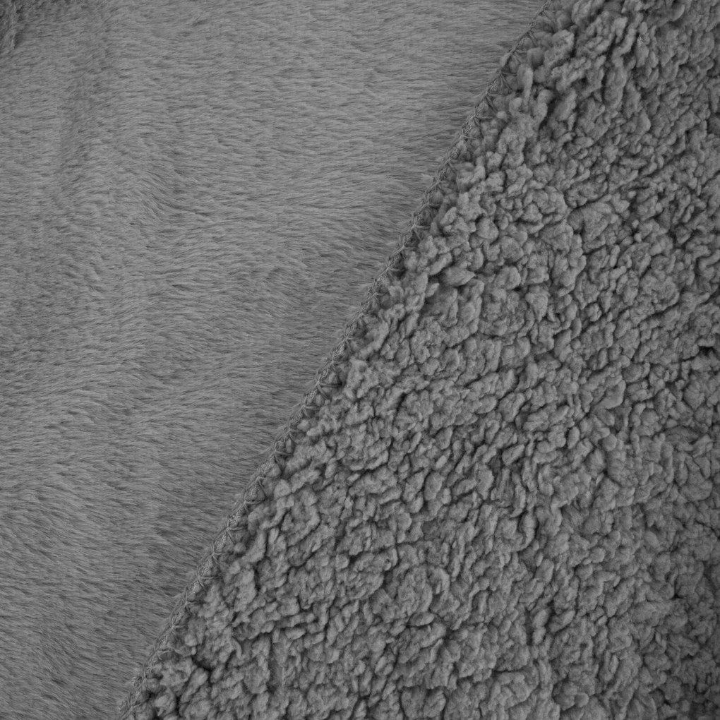 PREHOZ NA POSTEĽ NINA 220X240 CM STRIEBORNÝ