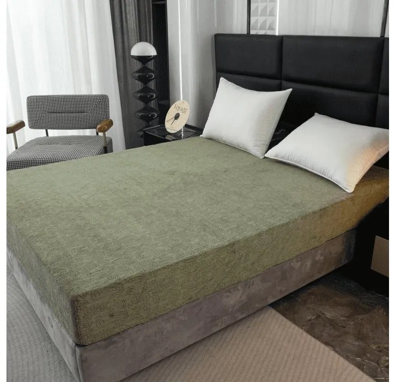 Plachta mikroplyš GRENA 180x200 cm zelená