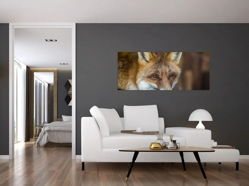 Obraz líšky (120x50 cm)