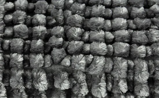 BO-MA, Kúpeľňová predložka Ella micro Tmavo šedá, 50x80, šedá, kúpeľňa